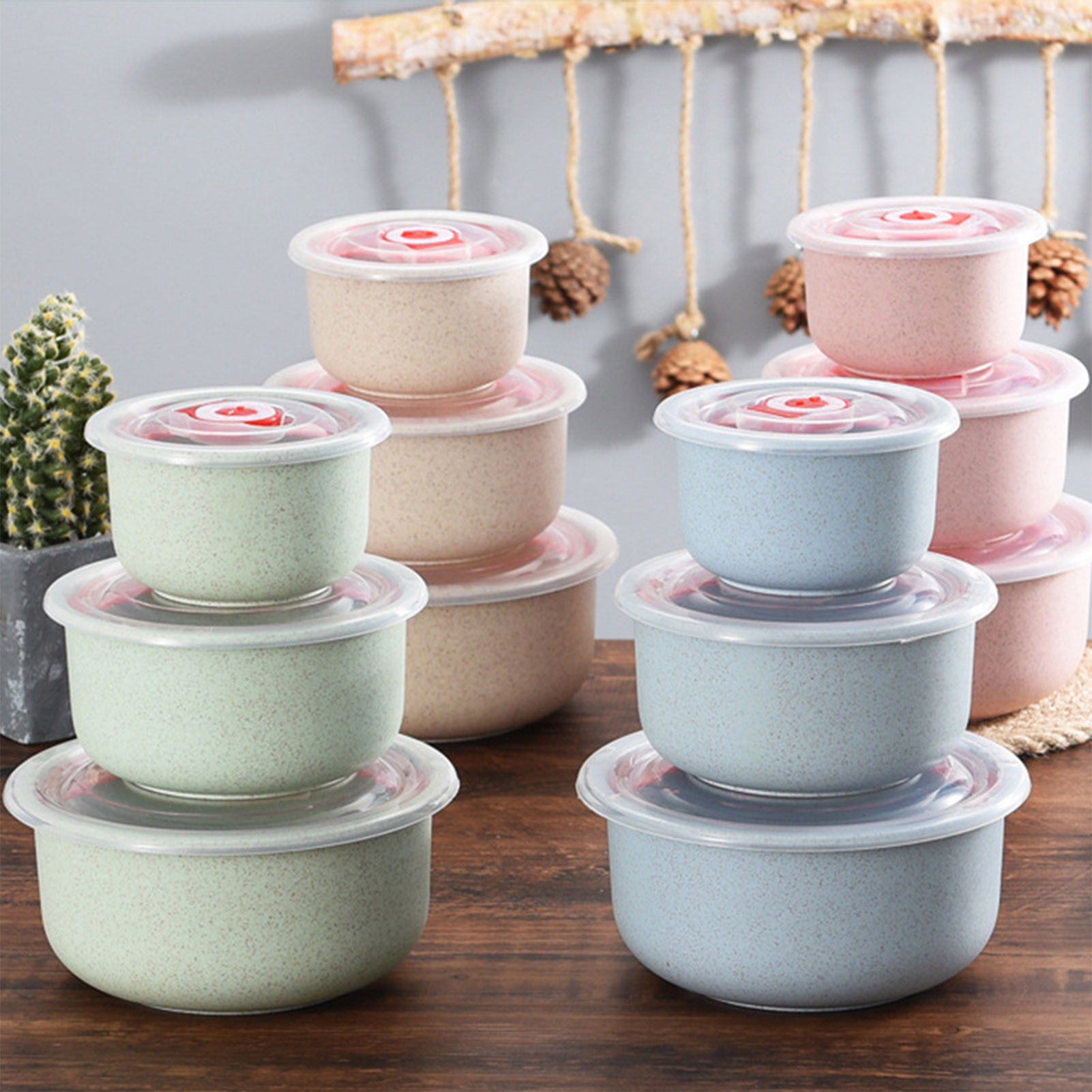 Meal Prep List - 3pcs Food Storage Containers Bento Box