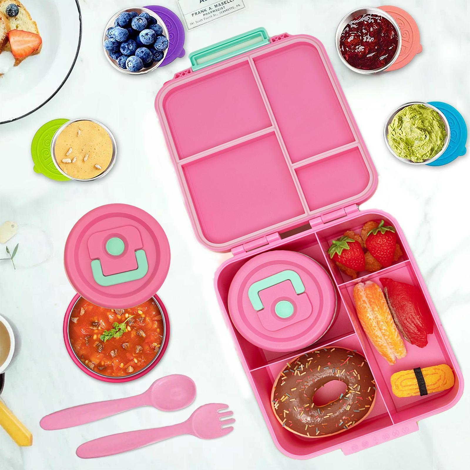 Meal Prep List - Kids Bento Lunch Box with 4