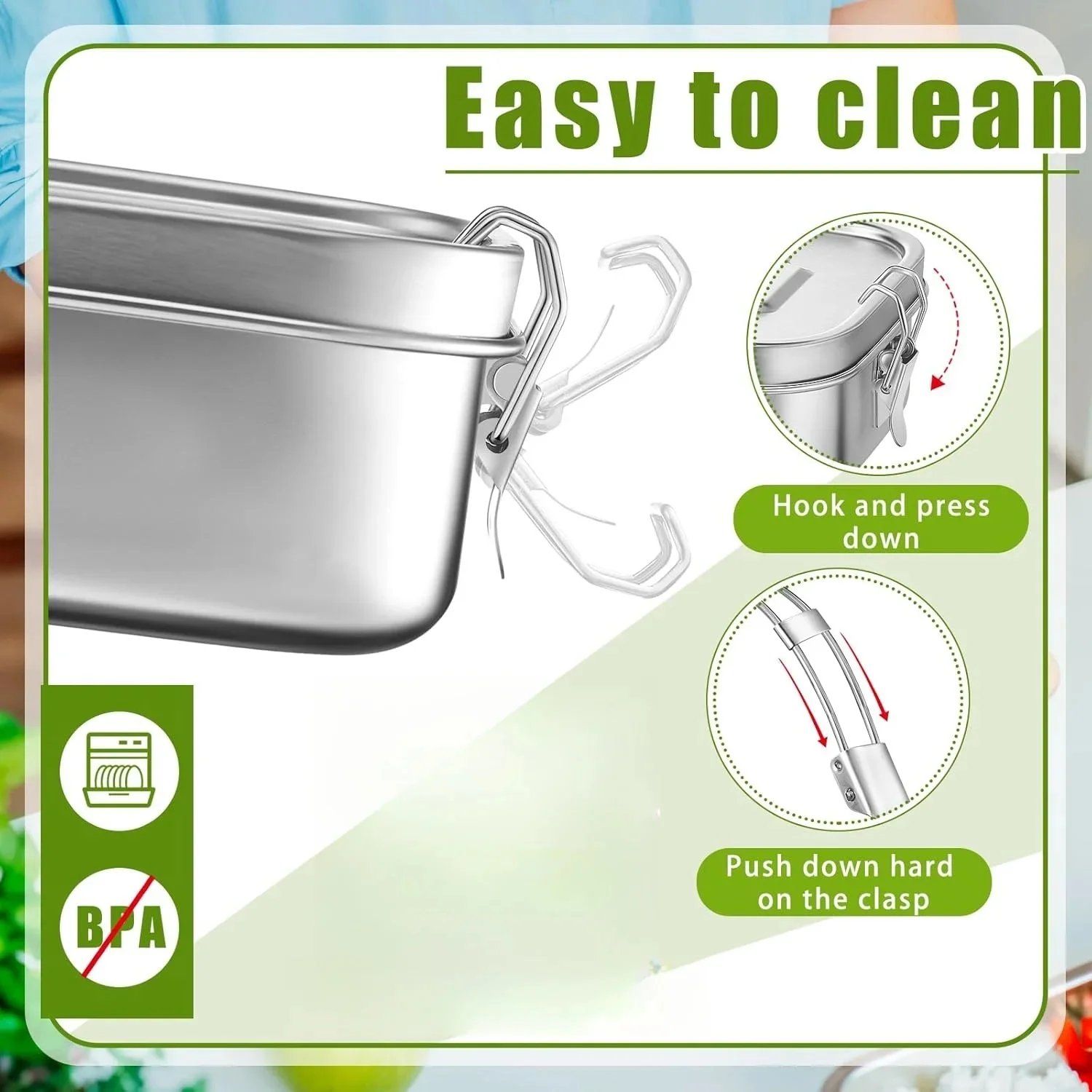 Stainless Steel Lunch Box for  - Meal Prep List avis et prix