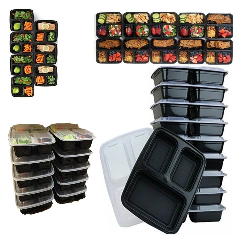 7 Pack 3 Compartment Meal Prep - Meal Prep List avis et prix