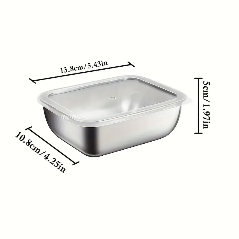 5-Piece Stainless Steel Food S - Meal Prep List avis et prix