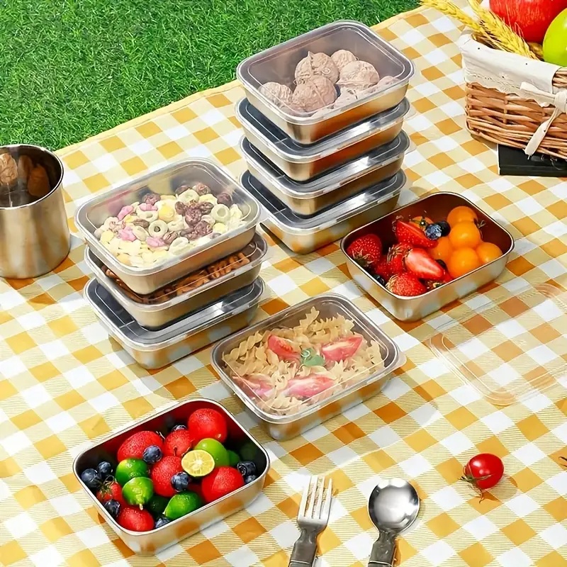 5-Piece Stainless Steel Food S - Meal Prep List avis et prix