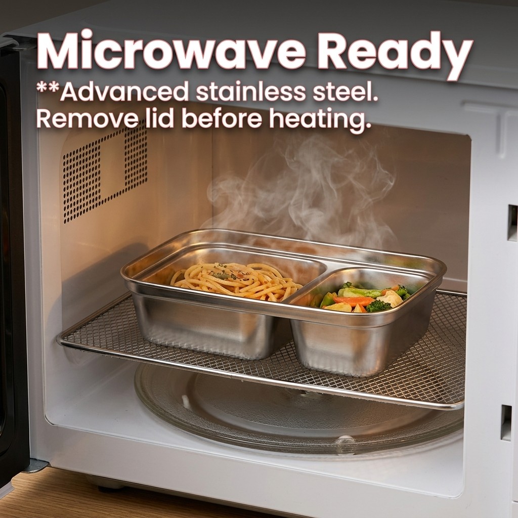 Microwave Safe 304 Stainless S - Meal Prep List avis et prix