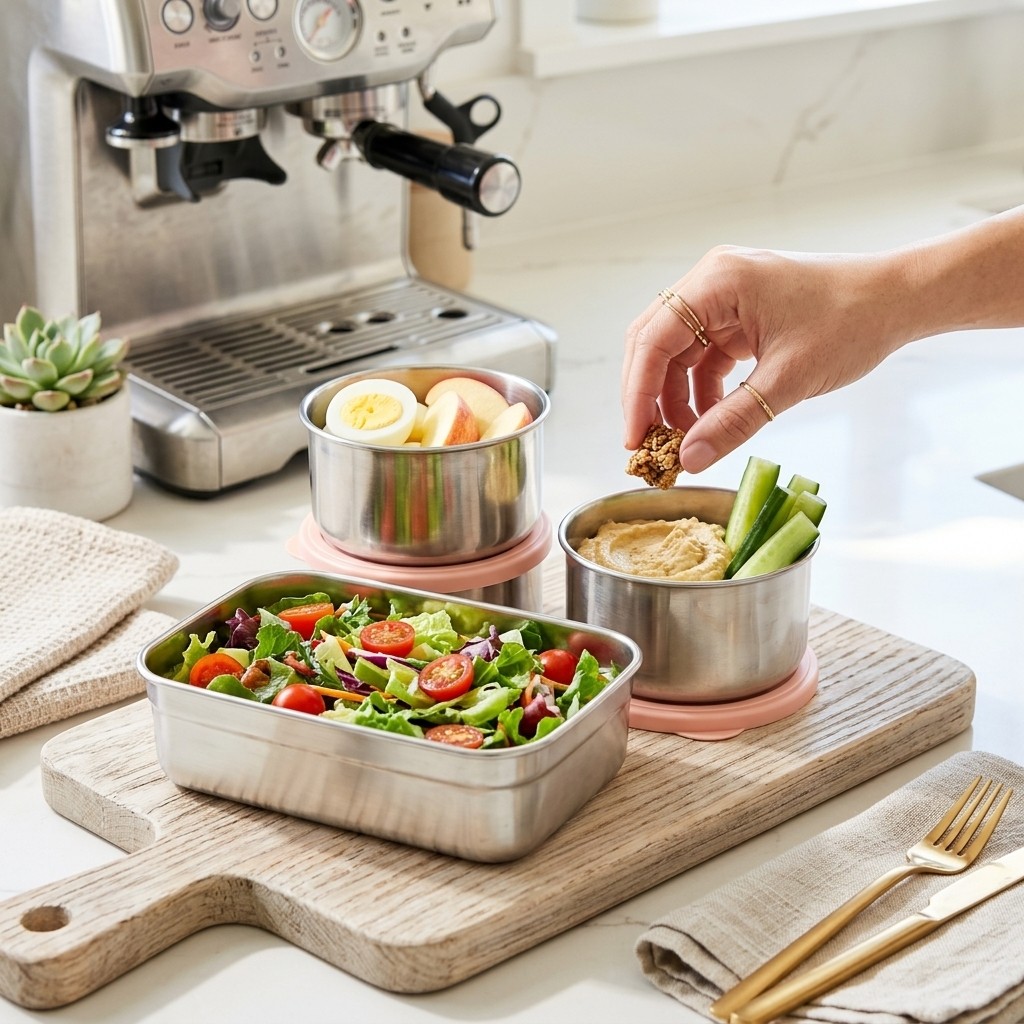 Microwave Safe 304 Stainless S - Meal Prep List avis et prix