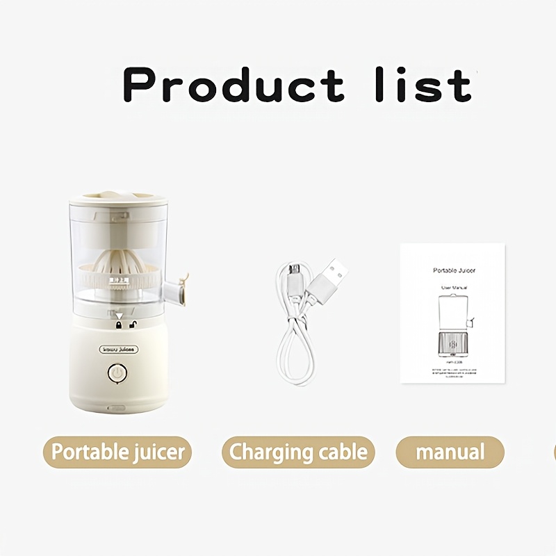 Portable Electric Citrus Juice - Meal Prep Juice avis et prix