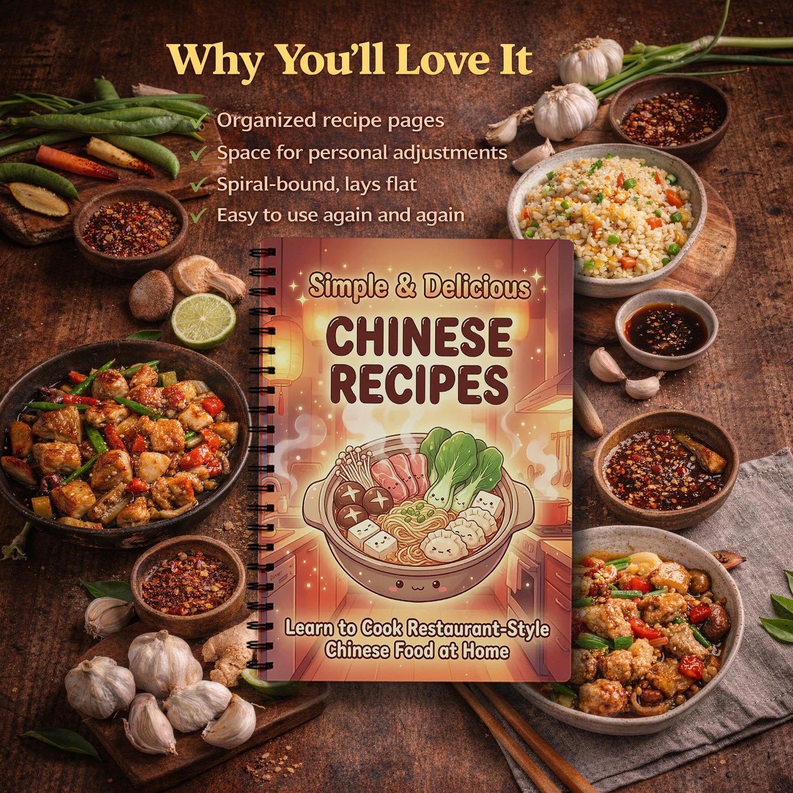 Chinese Home Cooking Recipe No - Meal Prep List avis et prix