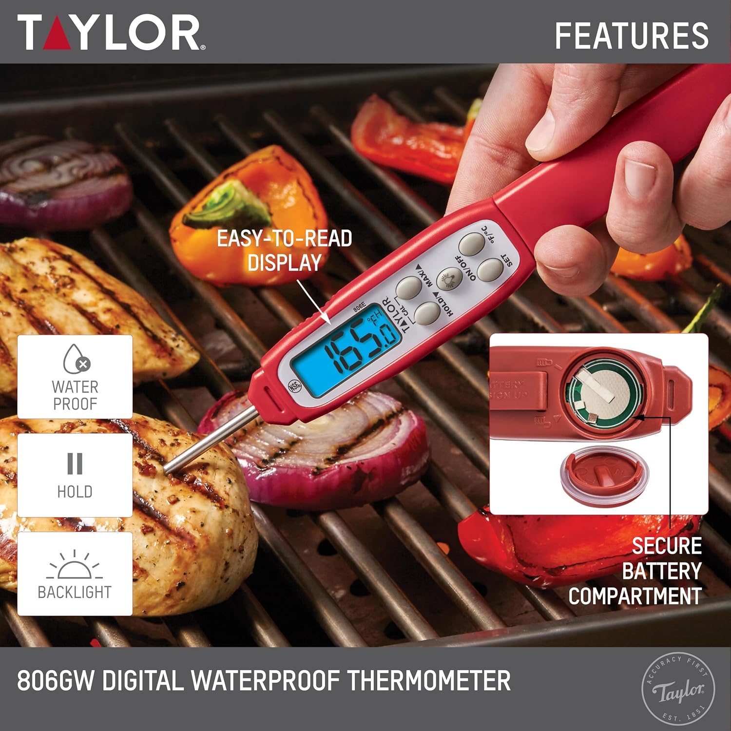Digital Read Meat Thermometer  - Meal Prep Protein avis et prix