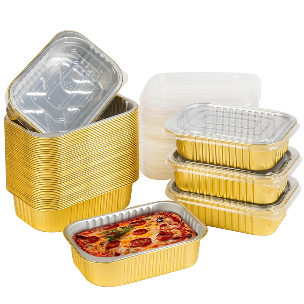Small Aluminum Pans with Lids  - Meal Prep List avis et prix