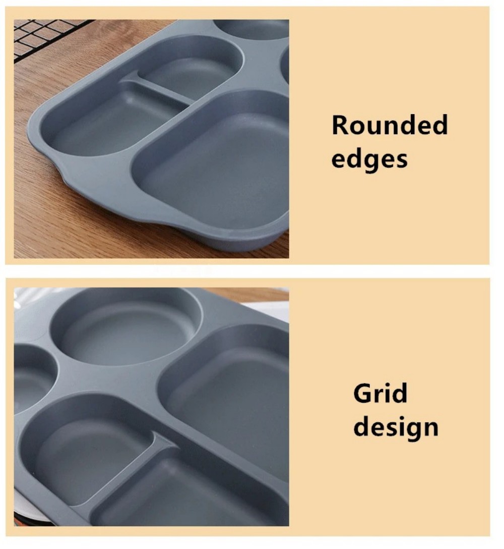 Reusable 5-Compartment Plate,  - Meal Prep List avis et prix