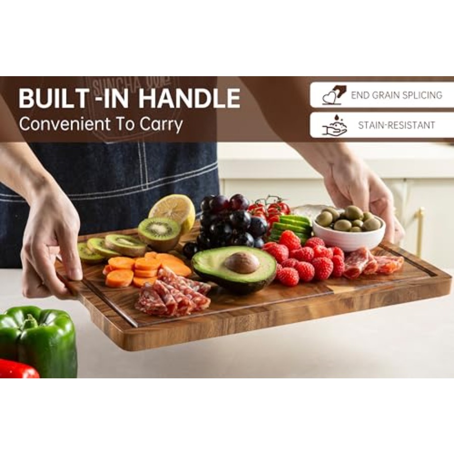 Cutting Boards for Kitchen, En - Meal Prep Juice avis et prix