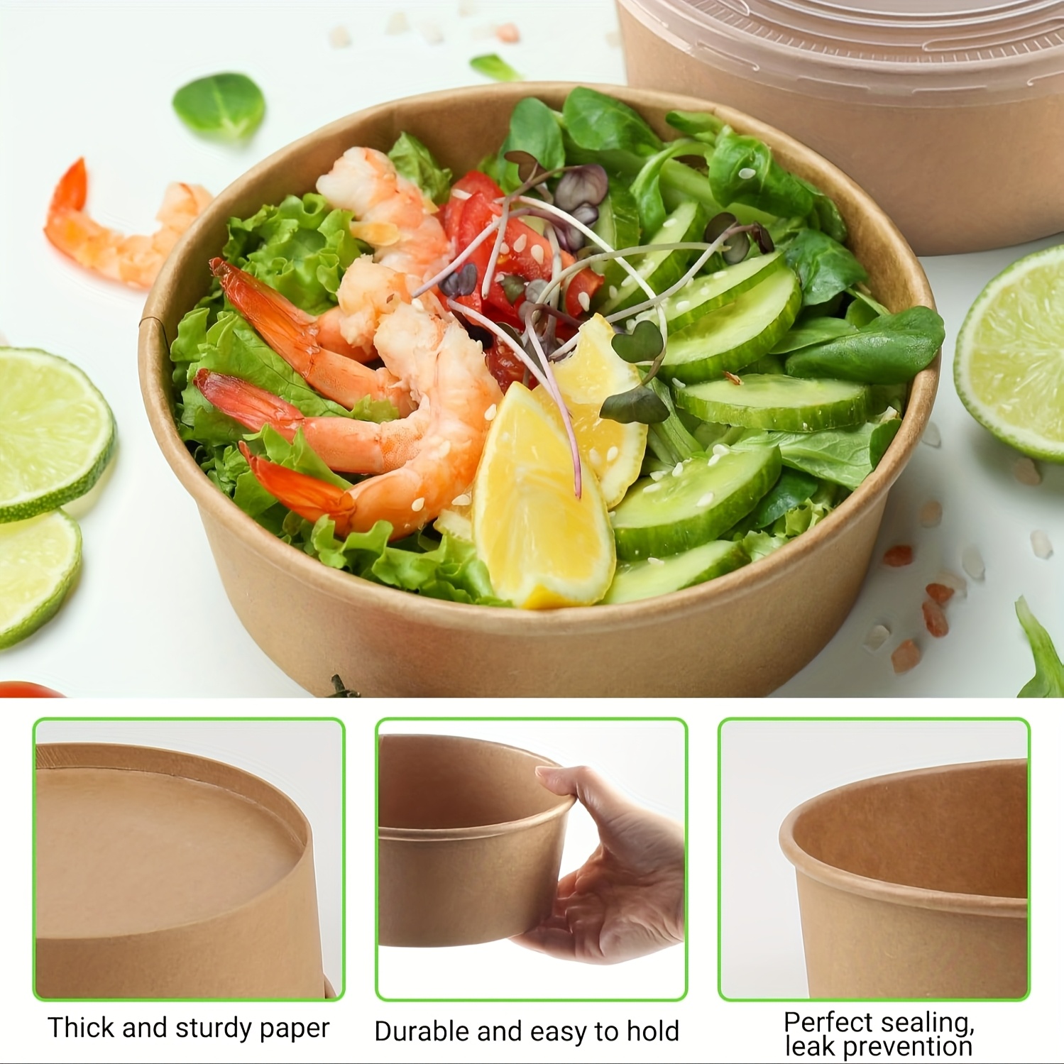 44Oz/1300Ml 25/50 Pack Paper B - Meal Prep List avis et prix