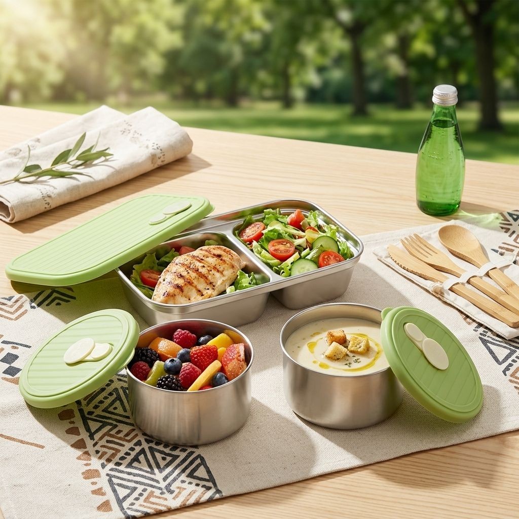 Microwave Safe 304 Stainless S - Meal Prep List avis et prix