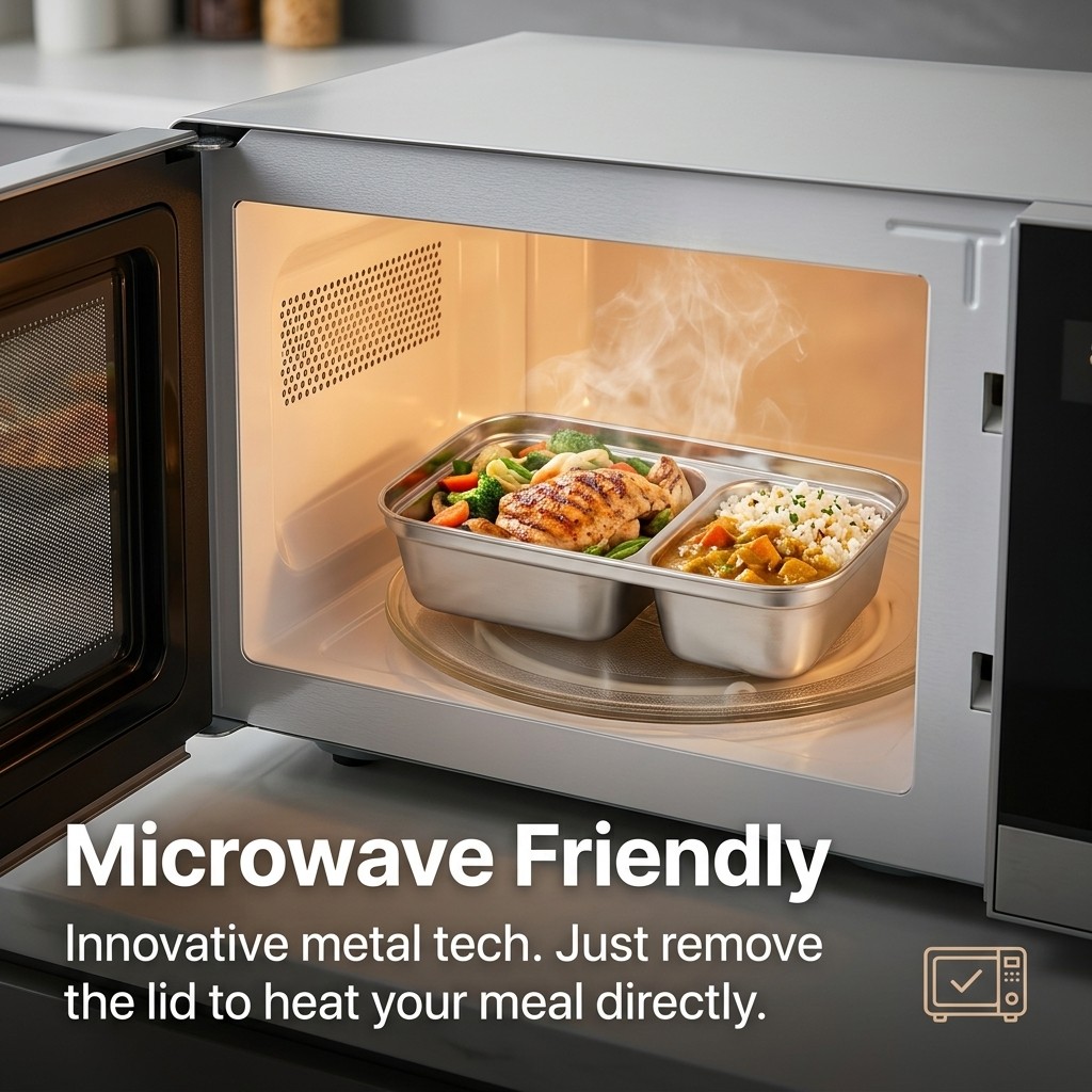 Microwave Safe 304 Stainless S - Meal Prep List avis et prix