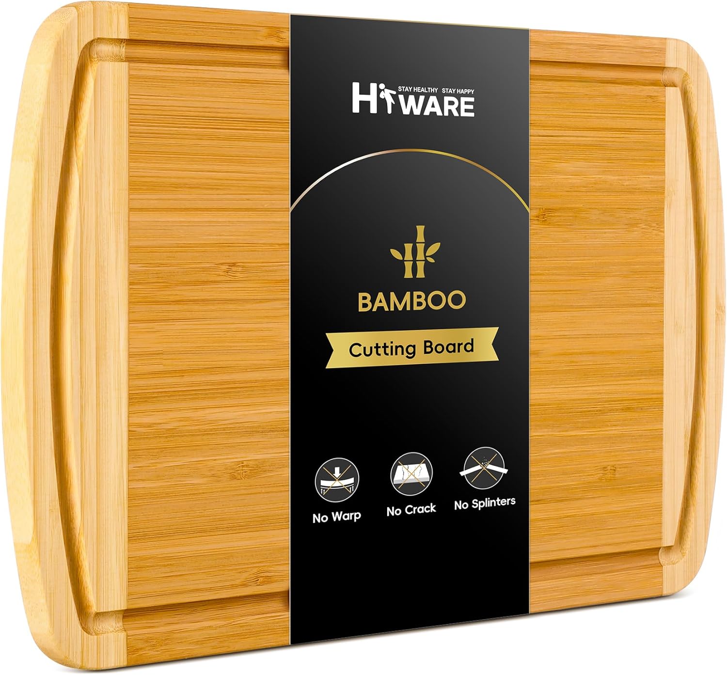 Large Bamboo Cutting Board for - Meal Prep Juice avis et prix