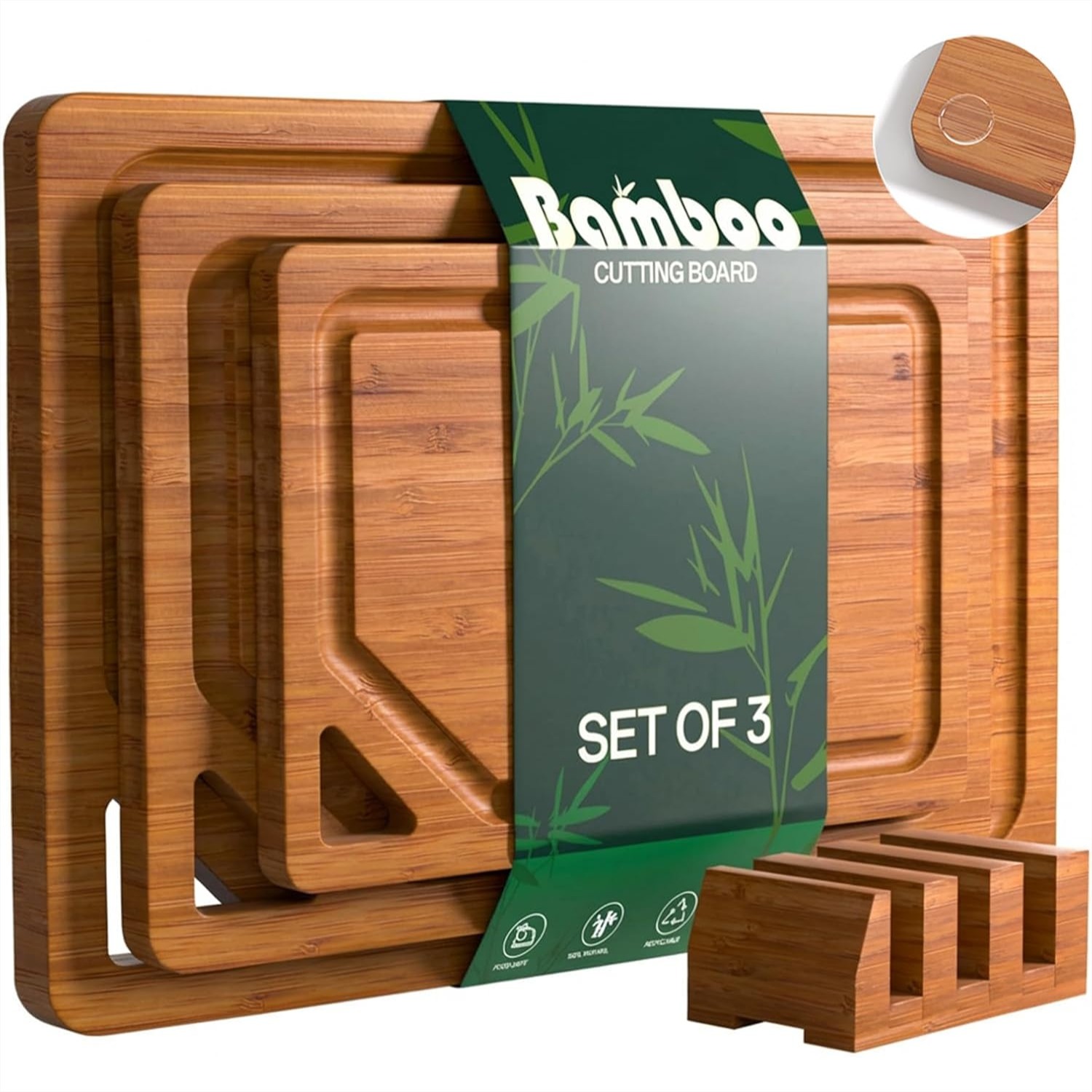 Bamboo Cutting Boards for Kitc - Meal Prep Juice avis et prix